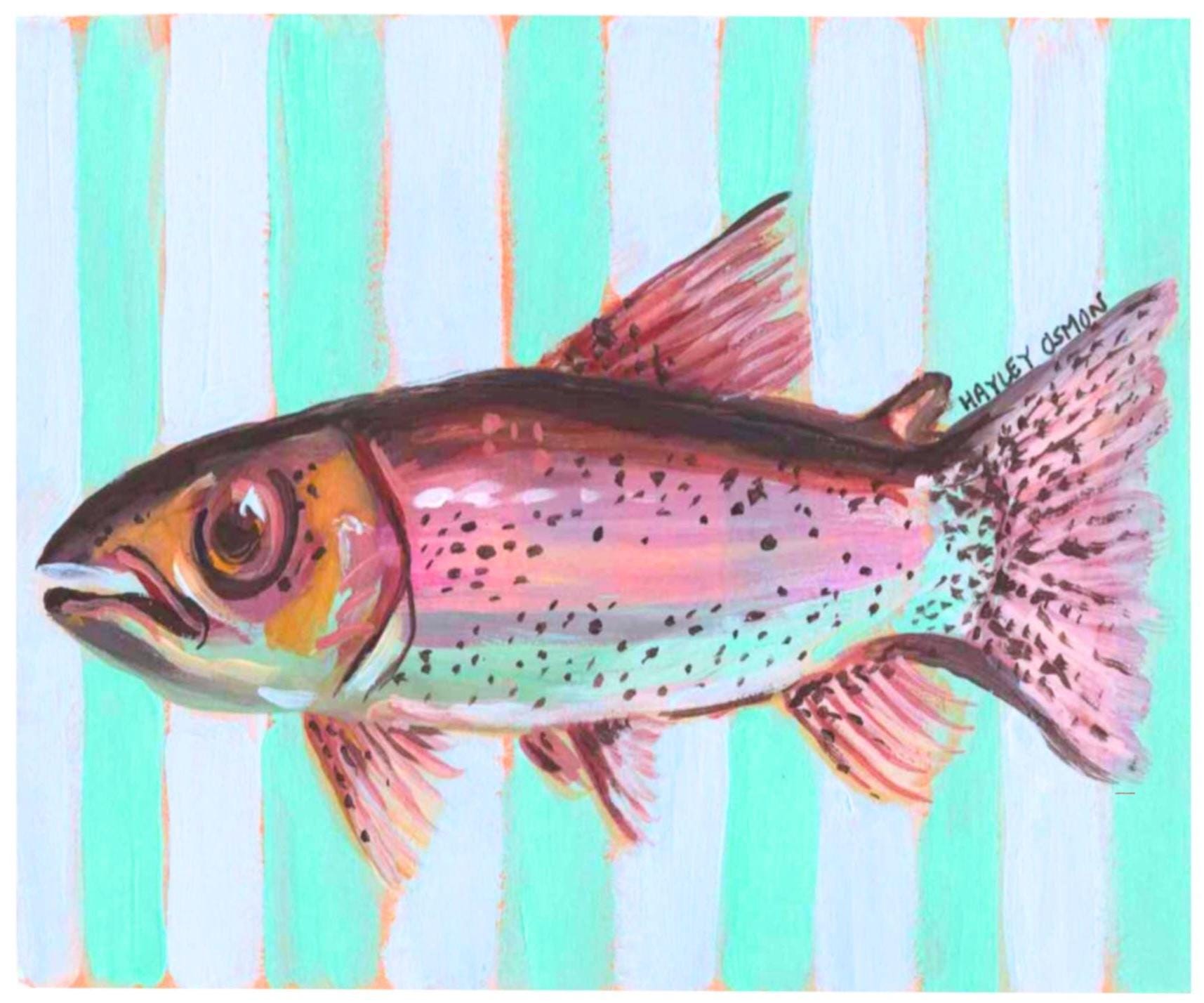Rainbow Trout Print