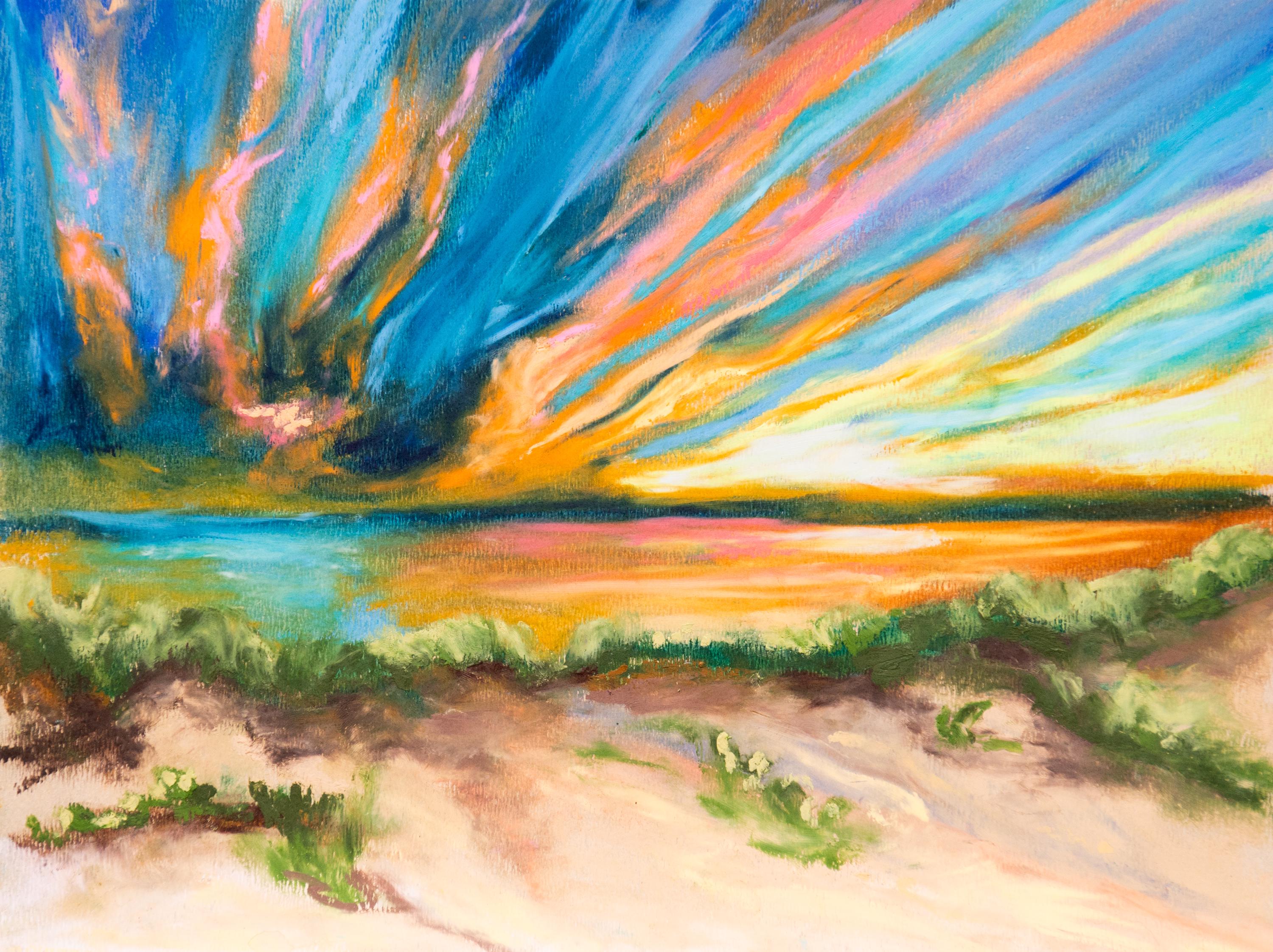 The Sound side Sky Print